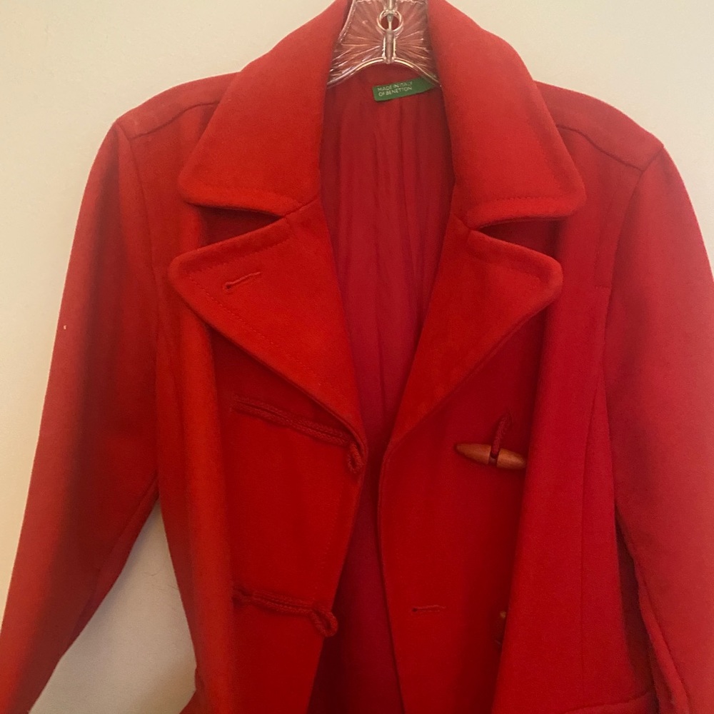 United Color of Benetton Wool Peacoat